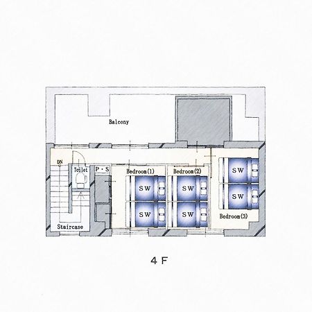 Premier Suite Shinjuku West 3F 4F Tokyo prefektur Exteriör bild